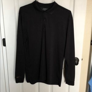Long sleeve golf polo